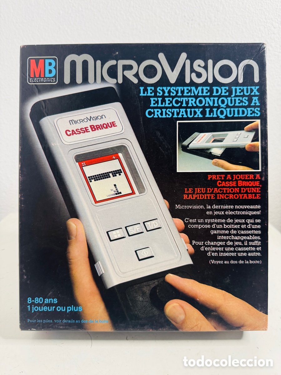Videojuegos y consolas: Milton Bradley MB Electronics Microvision 1979 Tabletop - Foto 2