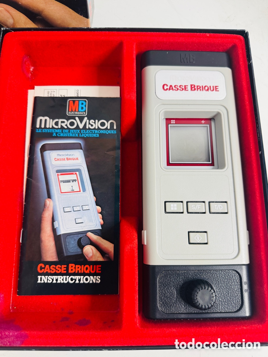 Videojuegos y consolas: Milton Bradley MB Electronics Microvision 1979 Tabletop - Foto 8
