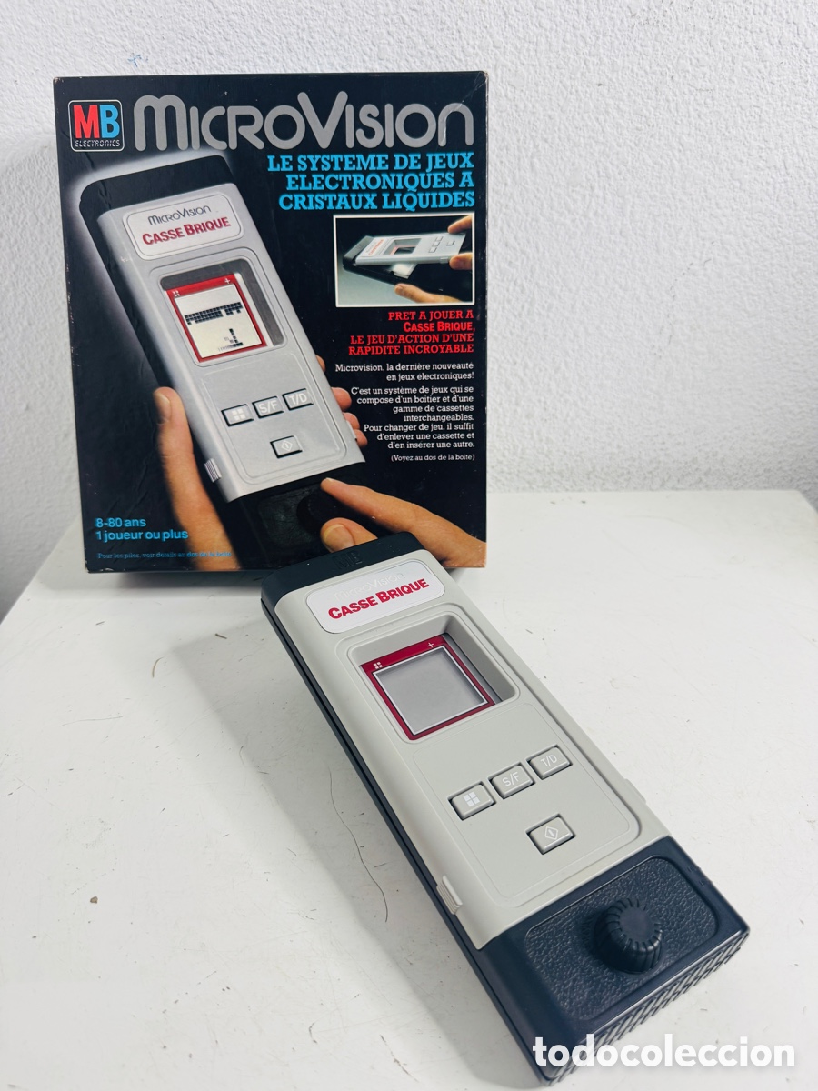 Videojuegos y consolas: Milton Bradley MB Electronics Microvision 1979 Tabletop - Foto 9