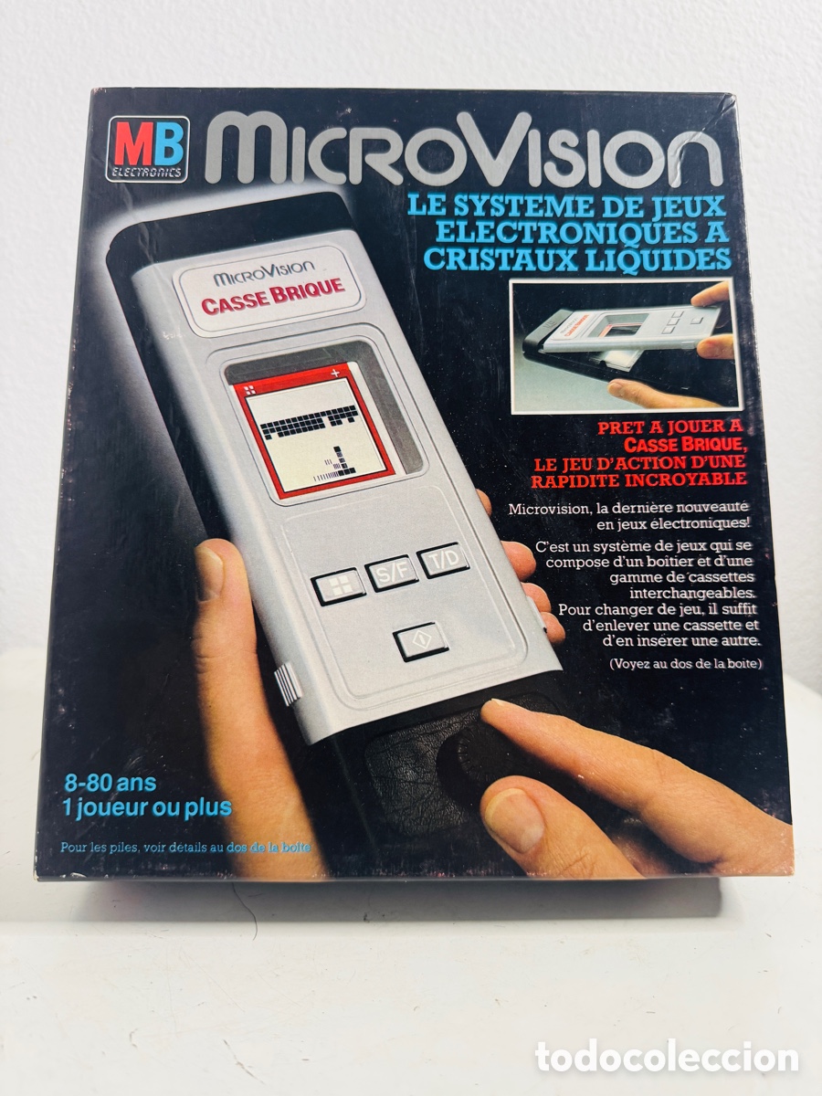 Videojuegos y consolas: Milton Bradley MB Electronics Microvision 1979 Tabletop