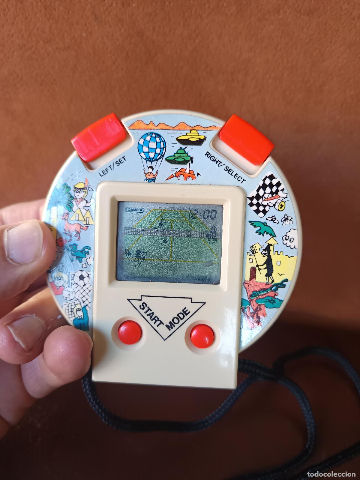 Videojuegos y consolas: MAQUINITA CONSOLA PORTATIL, JUEGO TENIS, FUNCIONANDO, FALTA TAPA PILAS.