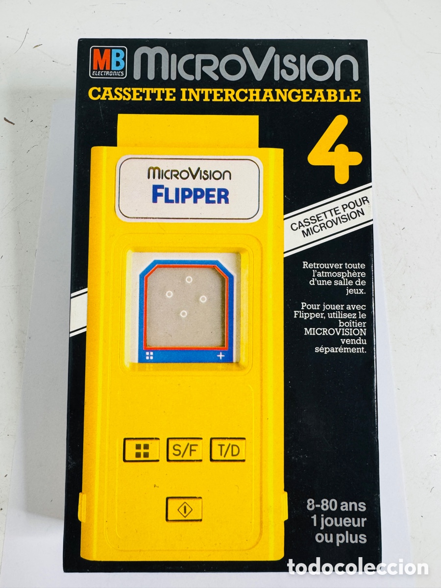 Videojuegos y consolas: Microvision Flipper (N&deg;4) MB 1979