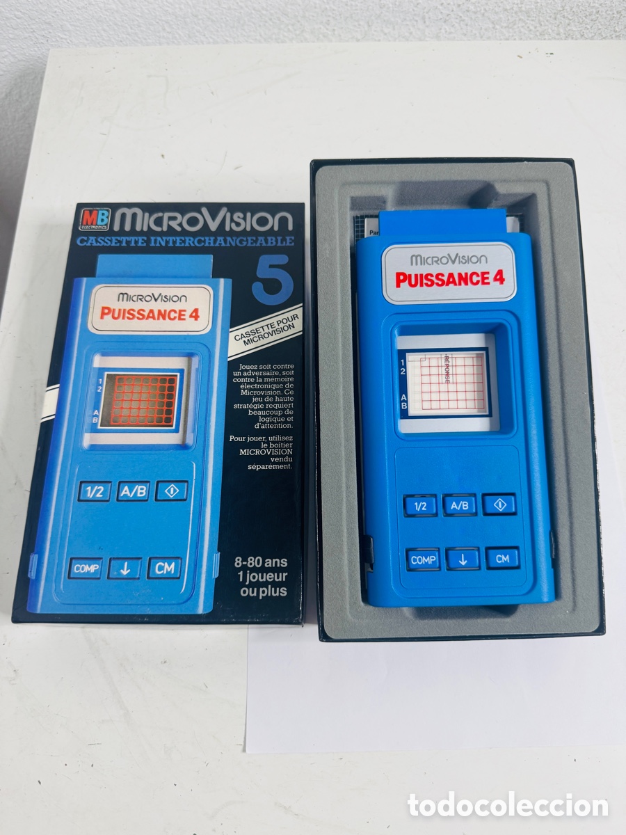 Videojuegos y consolas: Microvision Puissance 4 (N&deg;5) MB 1979 - Foto 4