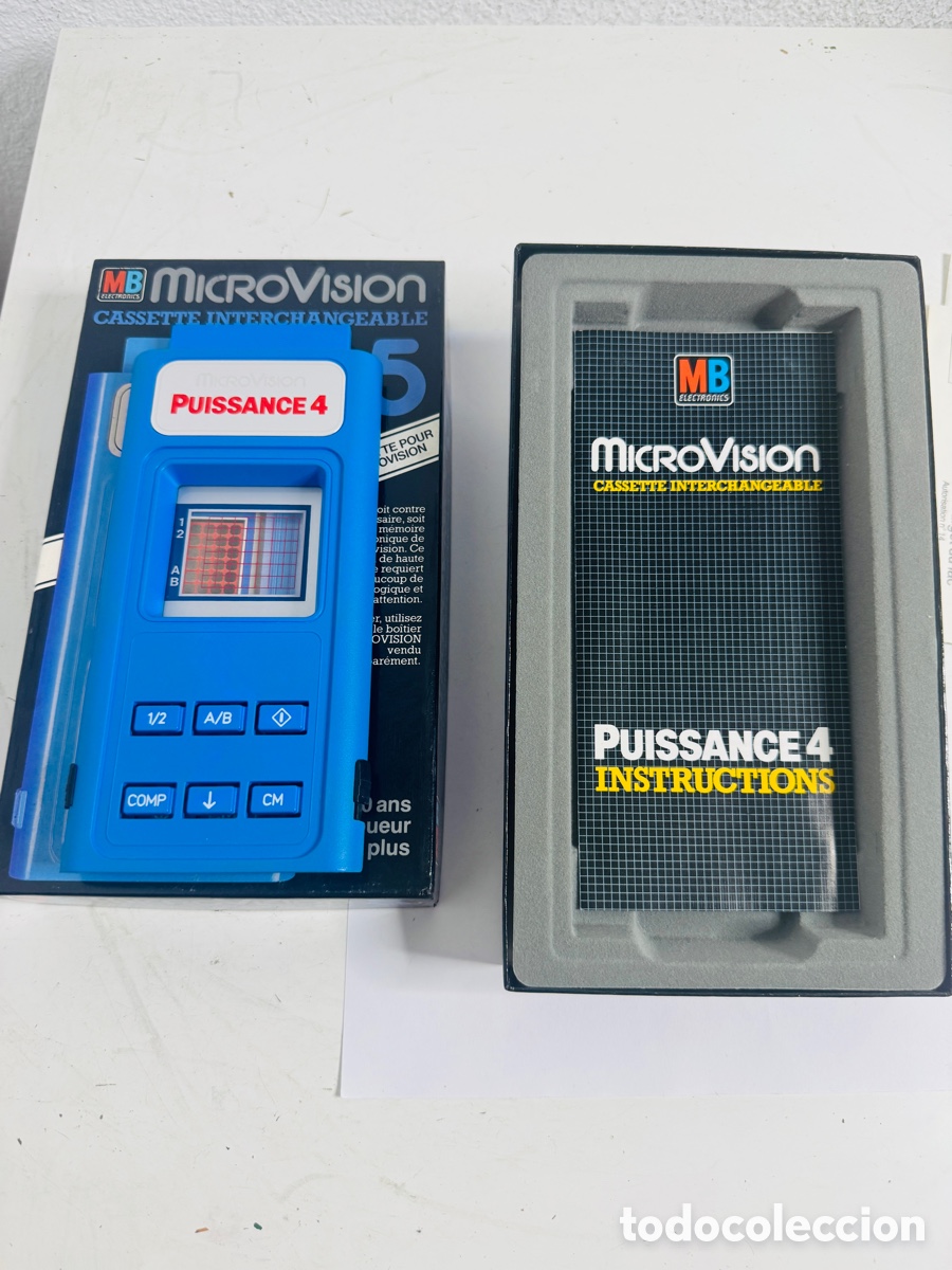 Videojuegos y consolas: Microvision Puissance 4 (N&deg;5) MB 1979 - Foto 6