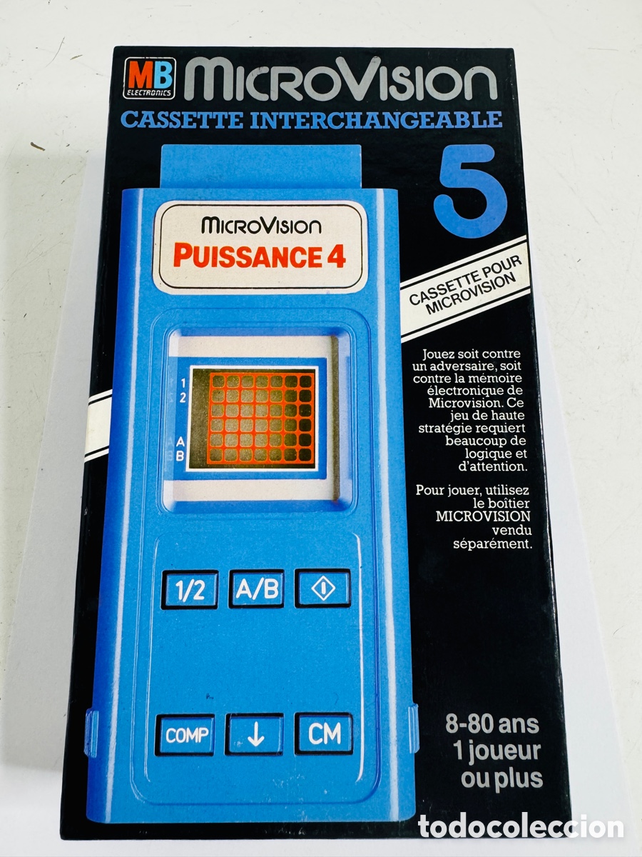 Videojuegos y consolas: Microvision Puissance 4 (N&deg;5) MB 1979