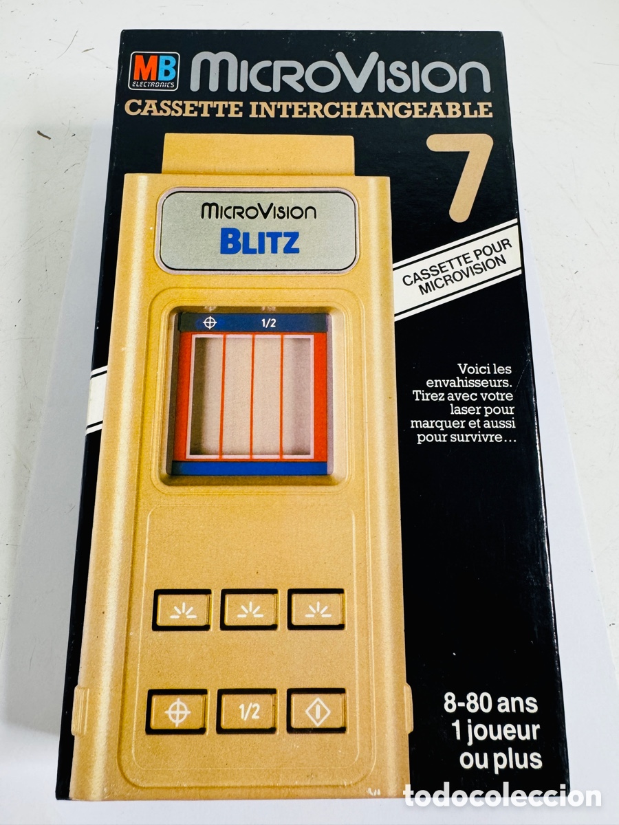 Videojuegos y consolas: Microvision Blitz (N&deg;7) MB 1979
