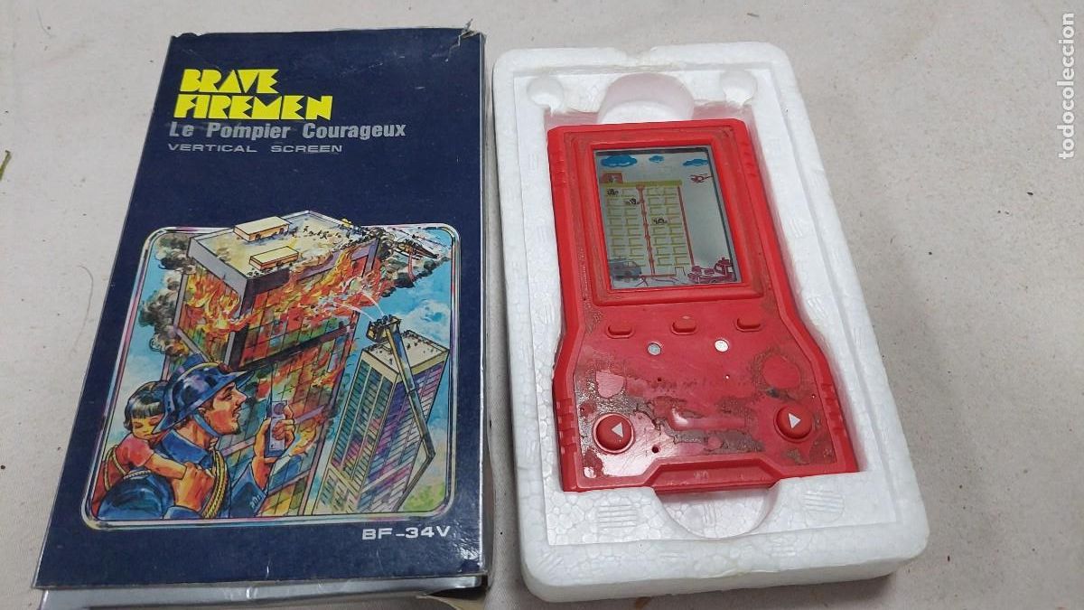 Videojuegos y consolas: Juego port&aacute;til bravo firemen