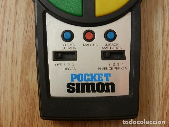 Videojuegos y consolas: Pocket SIMON Juegos MB electronics a&ntilde;o 1983 - Foto 3