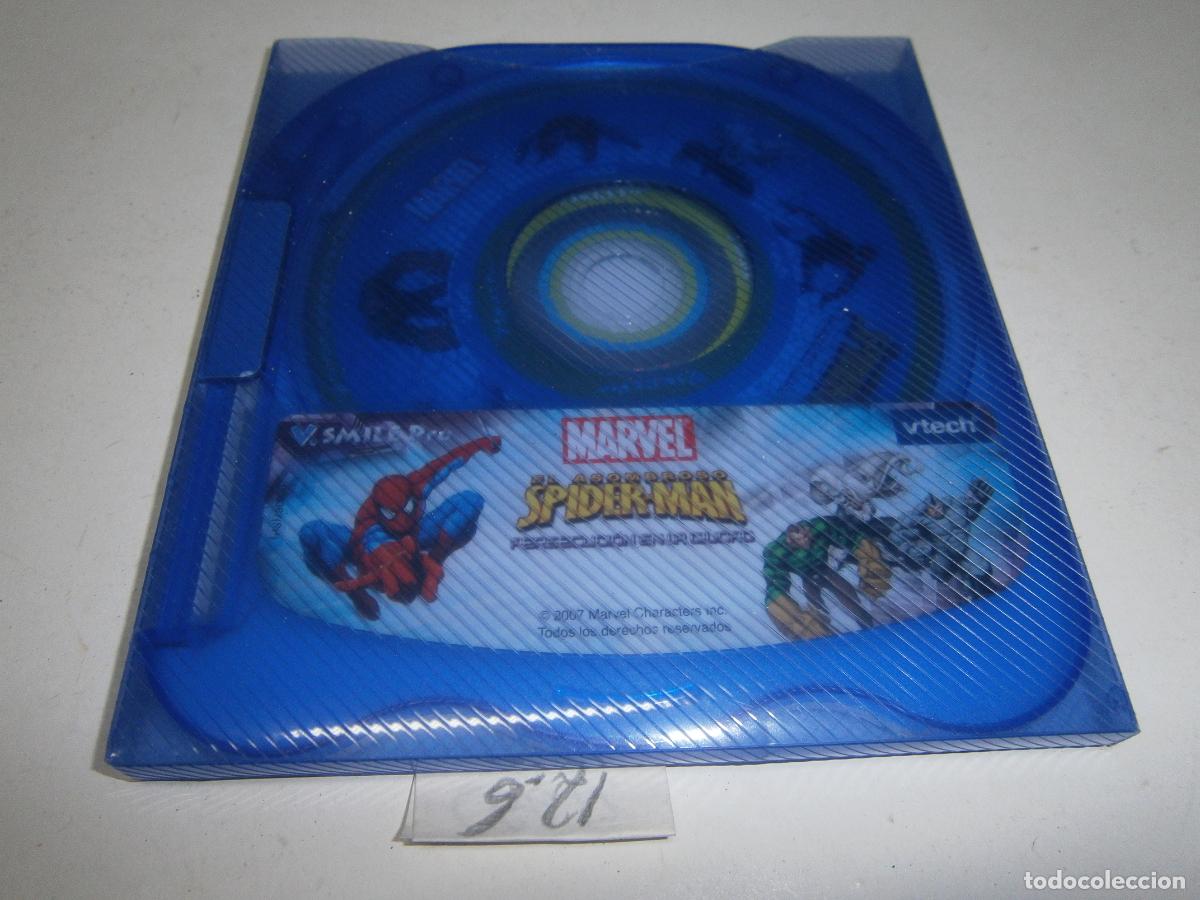 Videojuegos y consolas: ANTIGUO VIDEO JUEGO EDUCATIVO PARA LA CONSOLA VTECH V.SMILE PRO - SPIDERMAN: PERSECUCION EN LA CIUDA