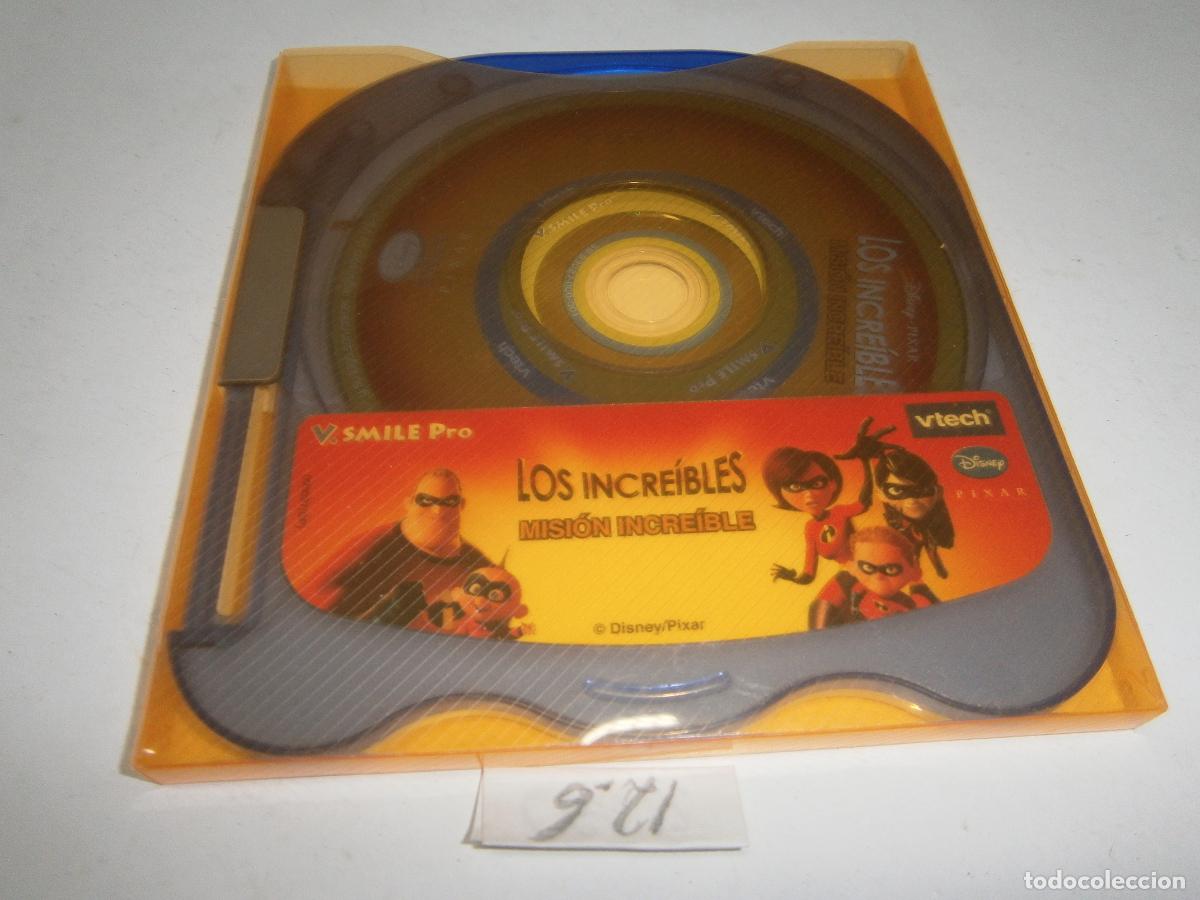 Videojuegos y consolas: ANTIGUO VIDEO JUEGO EDUCATIVO PARA LA CONSOLA VTECH V.SMILE PRO - LOS INCREIBLES
