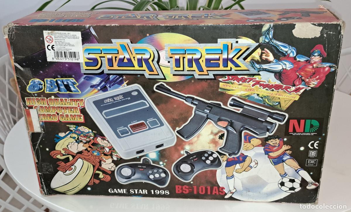Videojuegos y consolas: CONSOLA CL&Oacute;NICA NINTENDO - STAR TREK - 8 BIT- GAME STAR 1998 - LEER DESCRIPCI&Oacute;N