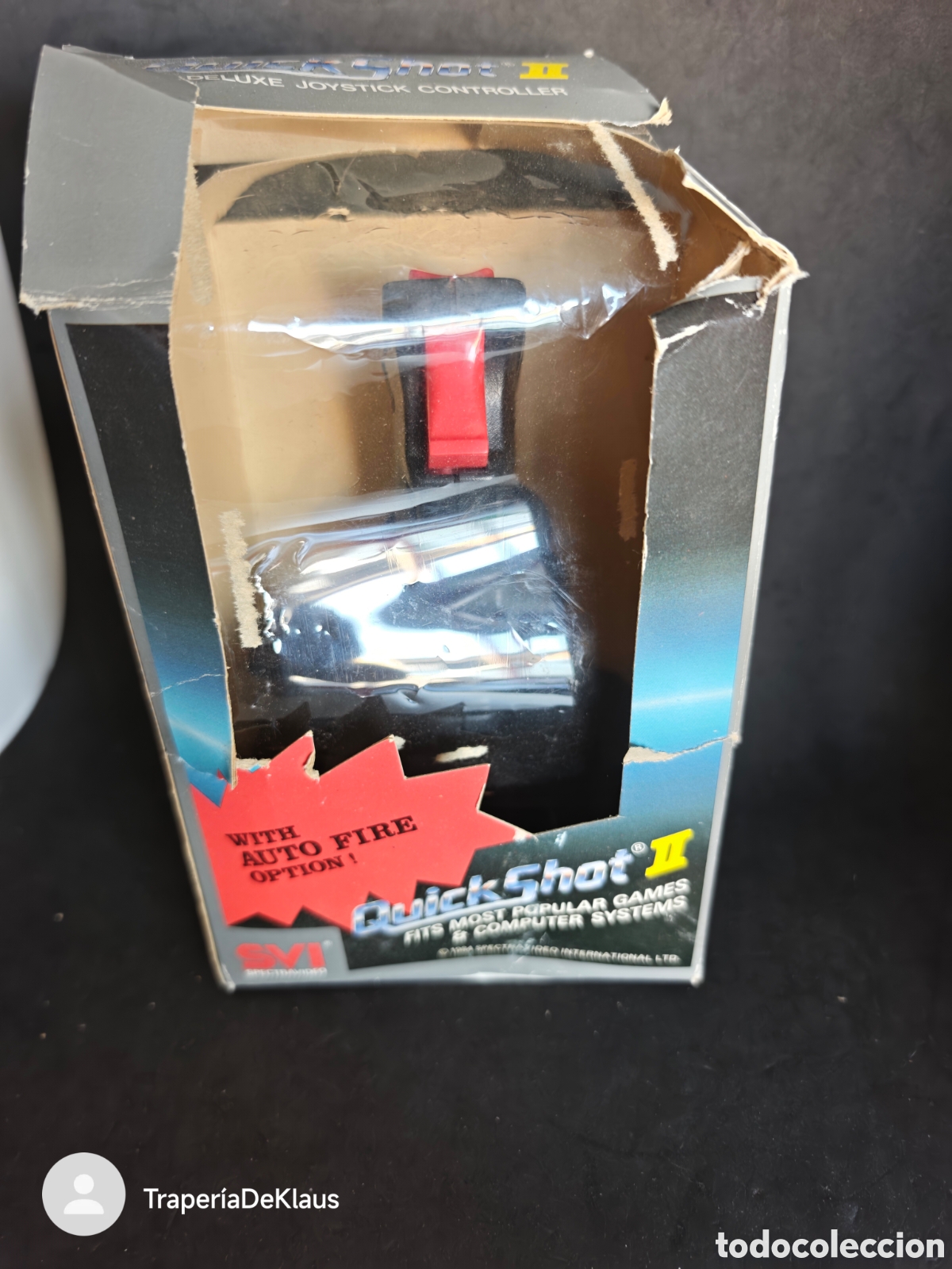 Videojuegos y consolas: joystick quickshot II - car08