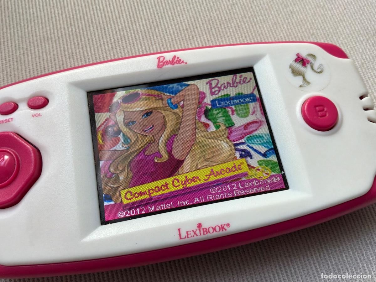 Videojuegos y consolas: consola port&aacute;til Barbie Compact Cyber Arcade de Lexibook