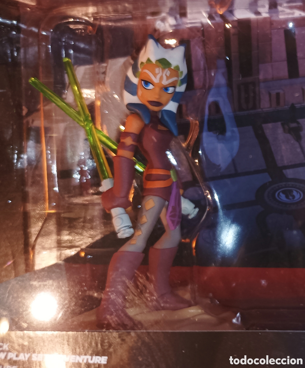 Videojuegos y consolas: Disney Infinity 3.0 Figuras Ahsoka y Anakin - Foto 2