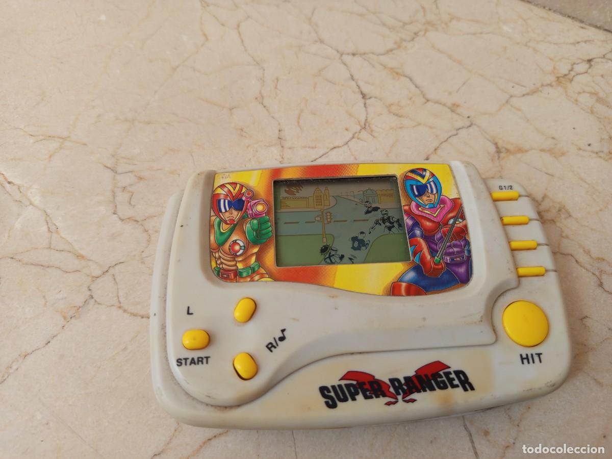 Videojuegos y consolas: Antigua maquinita Super Rangerlcd tipo game &watch. Funciona!