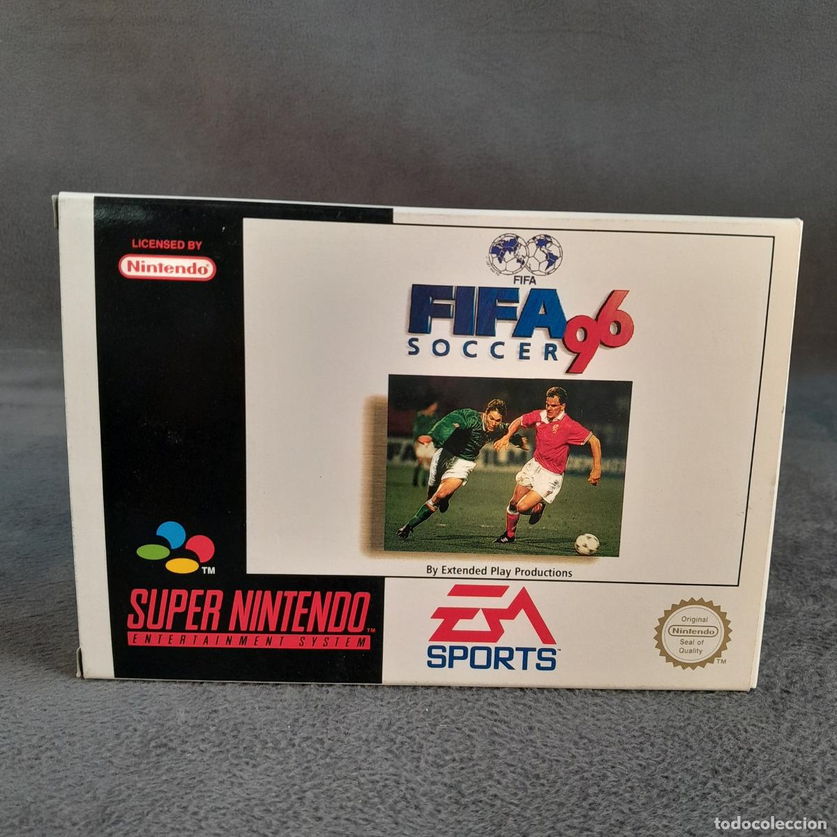 Video Games and Consoles: VJ-6. VIDEOJUEGO FIFA SOCCER 96. SUPER NINTENDO, SNSP P A6SP. VERSI&Oacute;N PAL. 1994
