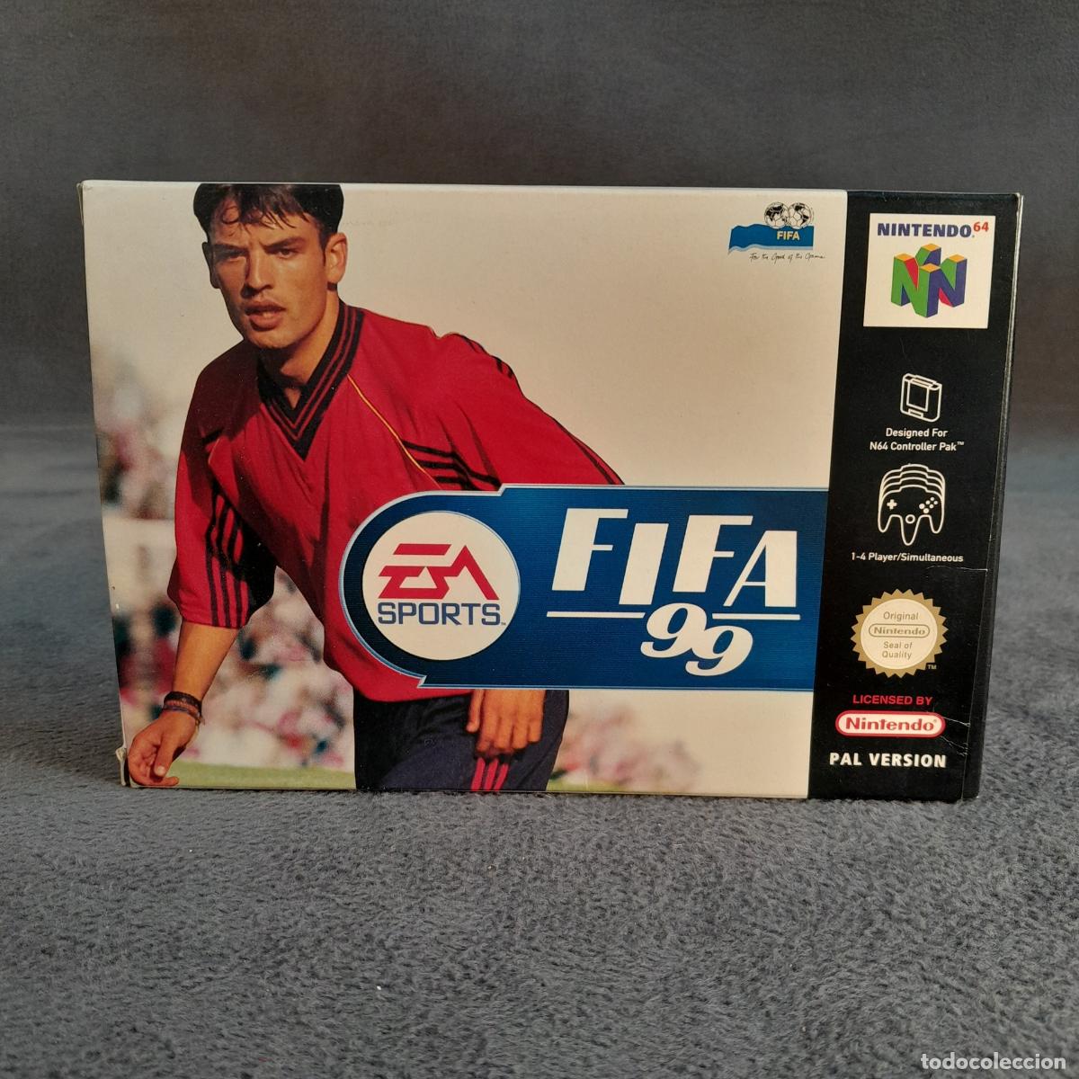 Video Games and Consoles: VJ-7. VIDEOJUEGO FIFA 99 (NINTENDO 64, NUS-N9FP-ESP. VERSI&Oacute;N PAL. 1998