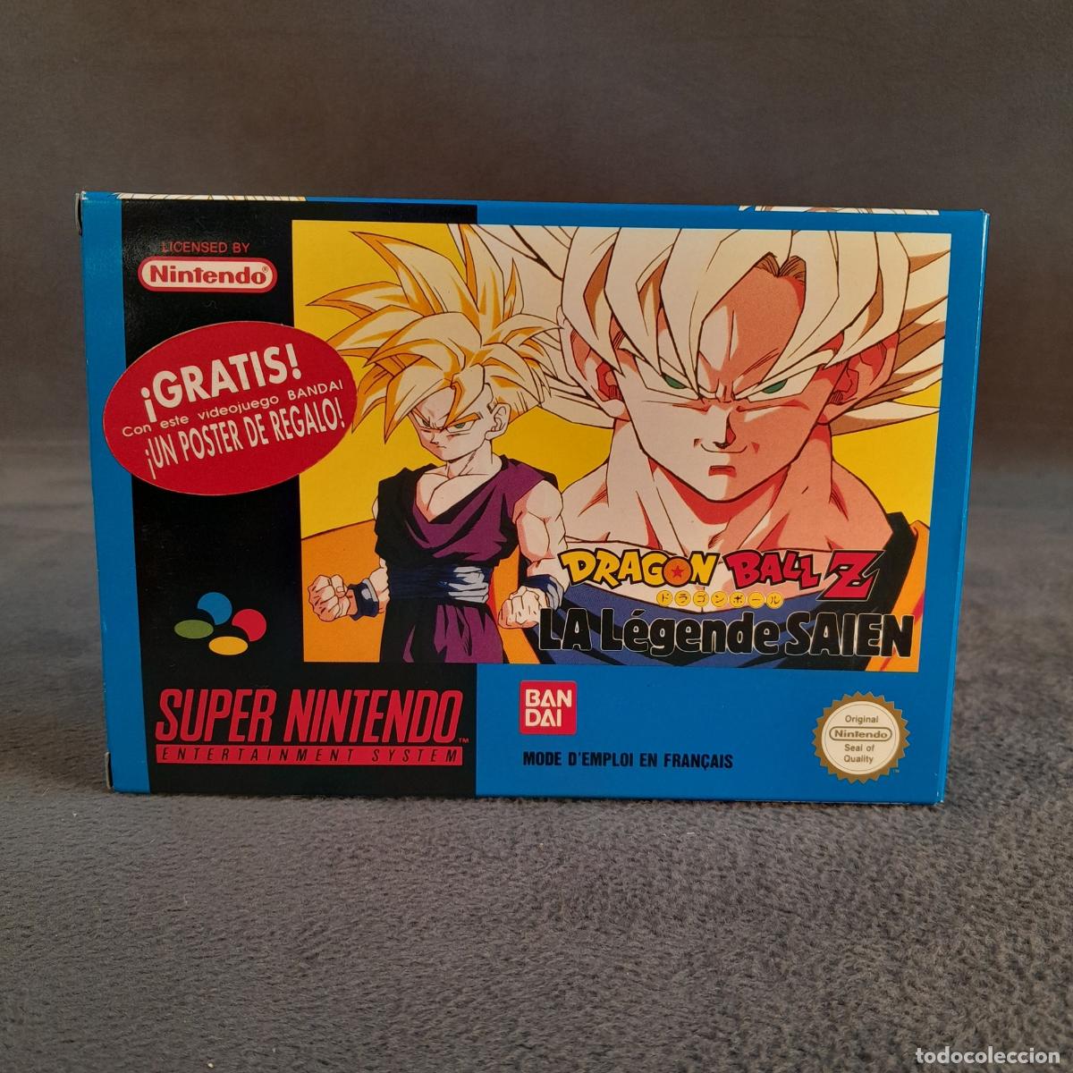 Videojuegos y consolas: VJ-9. VIDEOJUEGO DRAGON BALL Z: LA L&Eacute;GENDE SAIEN. SUPER NINTENDO, SNSP P EF. VERSI&Oacute;N PAL FRA. 1993