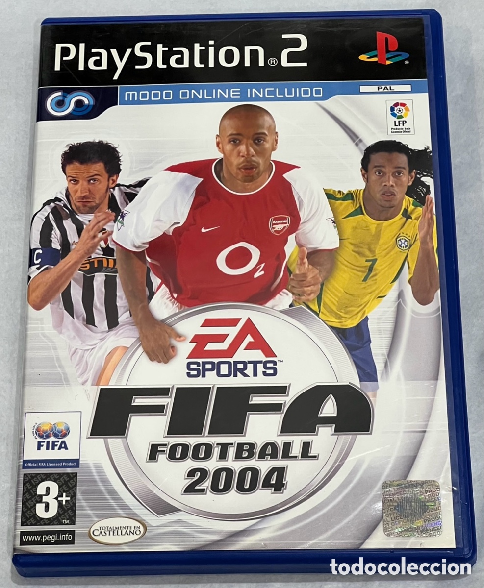 Videojuegos y consolas: Videojuego. PlayStation2. &ldquo;FIFA Football&rdquo;. 2004.