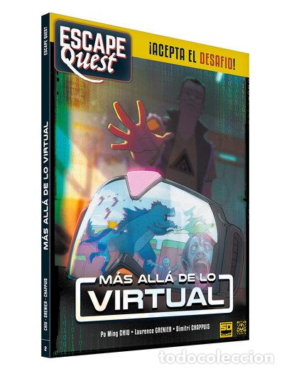 Videojuegos y consolas: Escape Quest: M&aacute;s All&aacute; de lo Virtual- 9788418776984