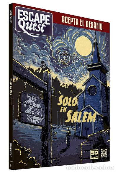 Videojuegos y consolas: Escape Quest 03: Solo en Salem- 9788418776991