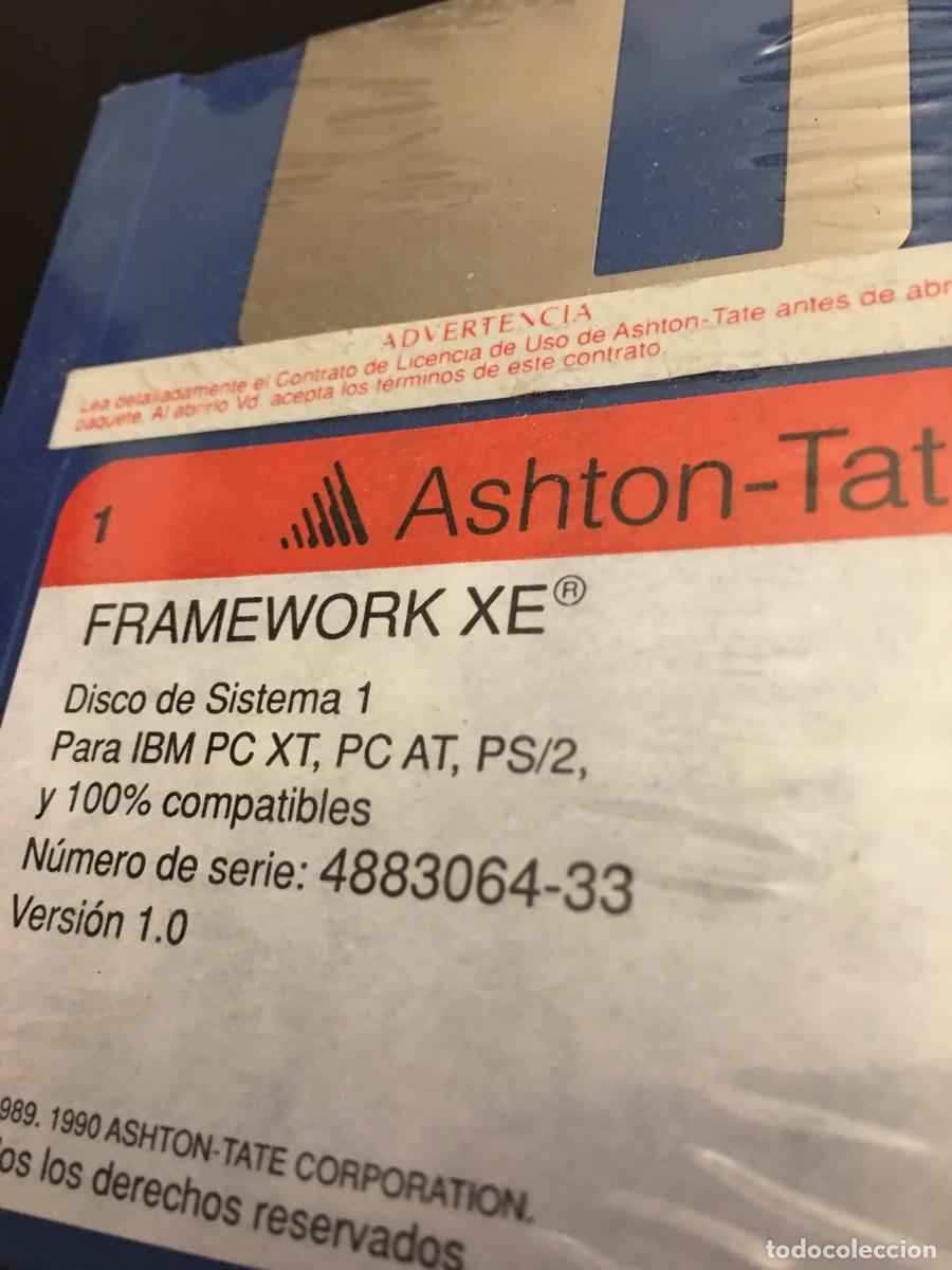 Videojuegos y consolas: Ashton-Tate Framework XE IBM PC (versi&oacute;n en espa&ntilde;ol, precintado)