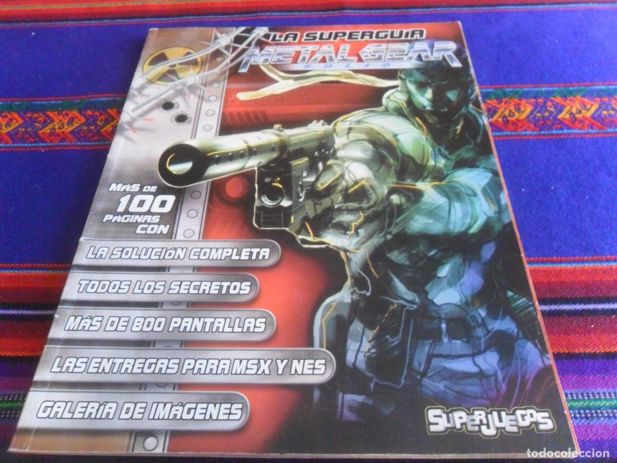 Videojuegos y consolas: LA SUPERGU&Iacute;A METAL GEAR SOLID. SUPERJUEGOS. GRUPO ZETA. 100 P&Aacute;GINAS. BUEN ESTADO.