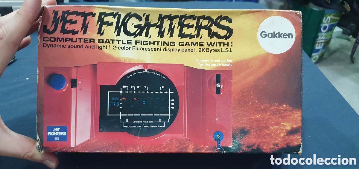 Videojuegos y consolas: SALIDA 0.01&euro;. Consola Jet Fighters. Gakken. (L135)
