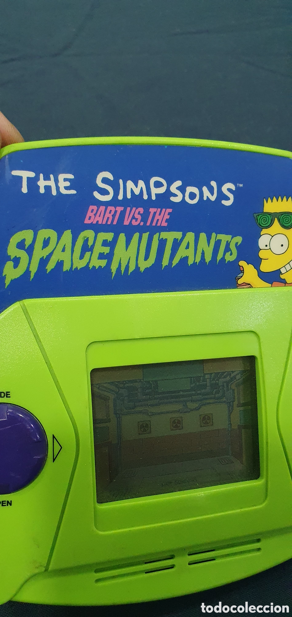 Videojuegos y consolas: Consola Bart Simpson vs Space Mutants. Aklaim. (L134) - Foto 2