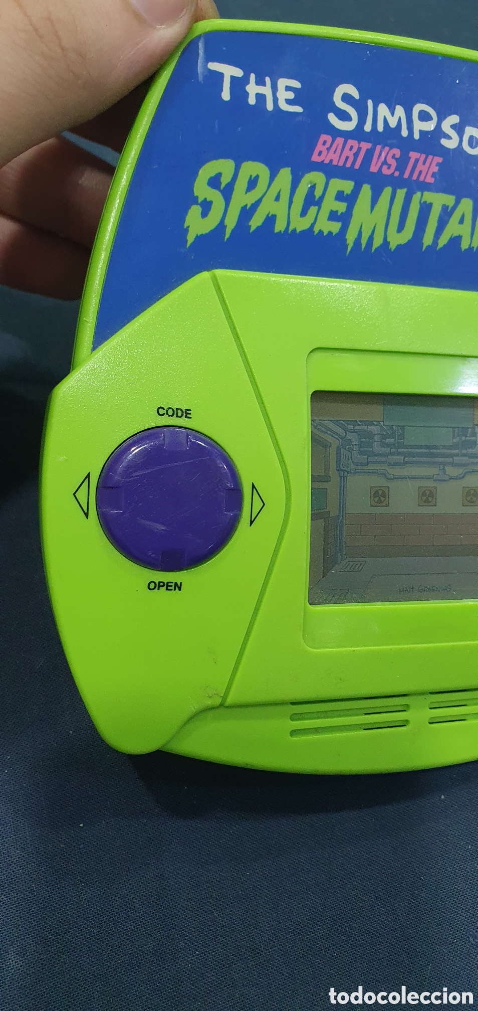 Videojuegos y consolas: Consola Bart Simpson vs Space Mutants. Aklaim. (L134) - Foto 3
