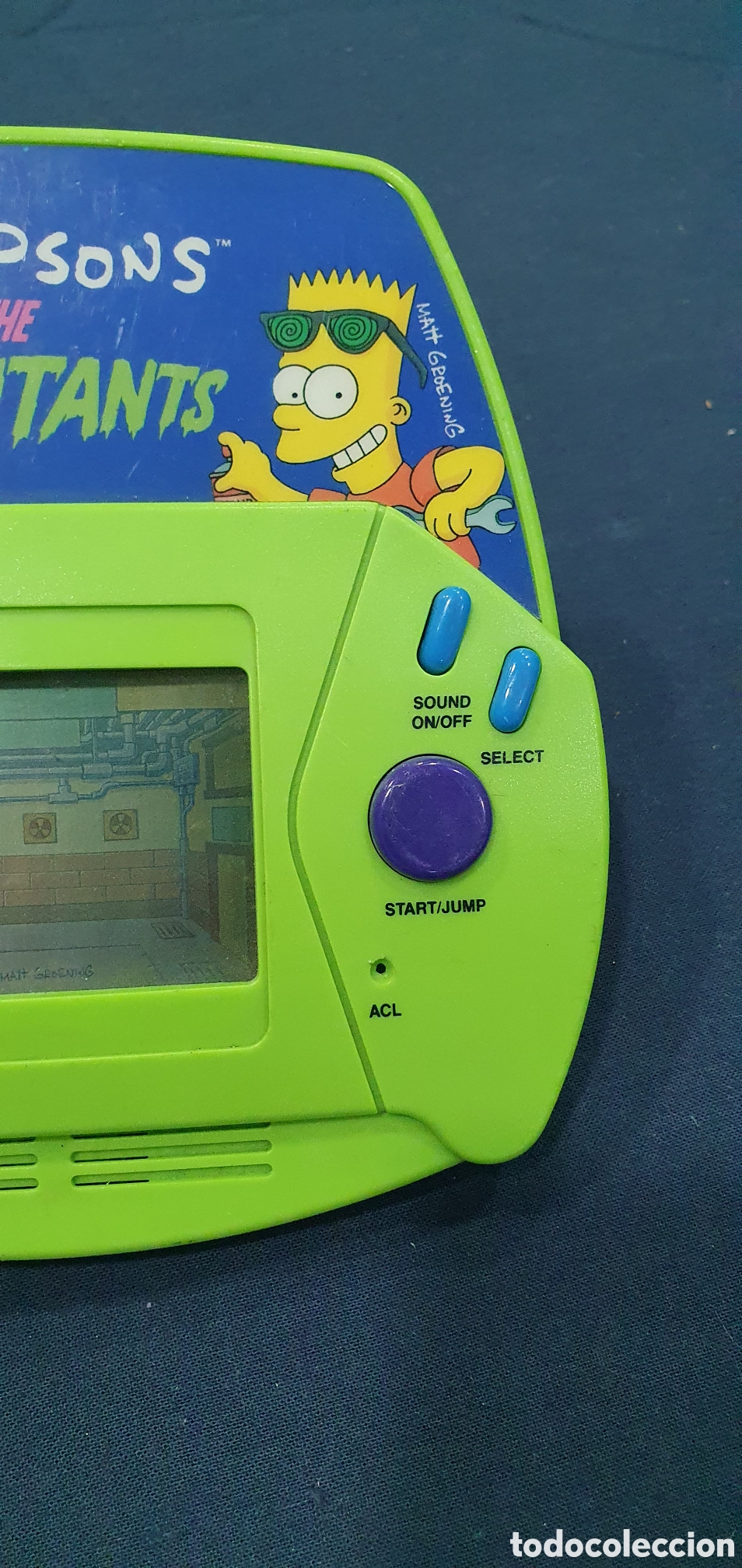 Videojuegos y consolas: Consola Bart Simpson vs Space Mutants. Aklaim. (L134) - Foto 4