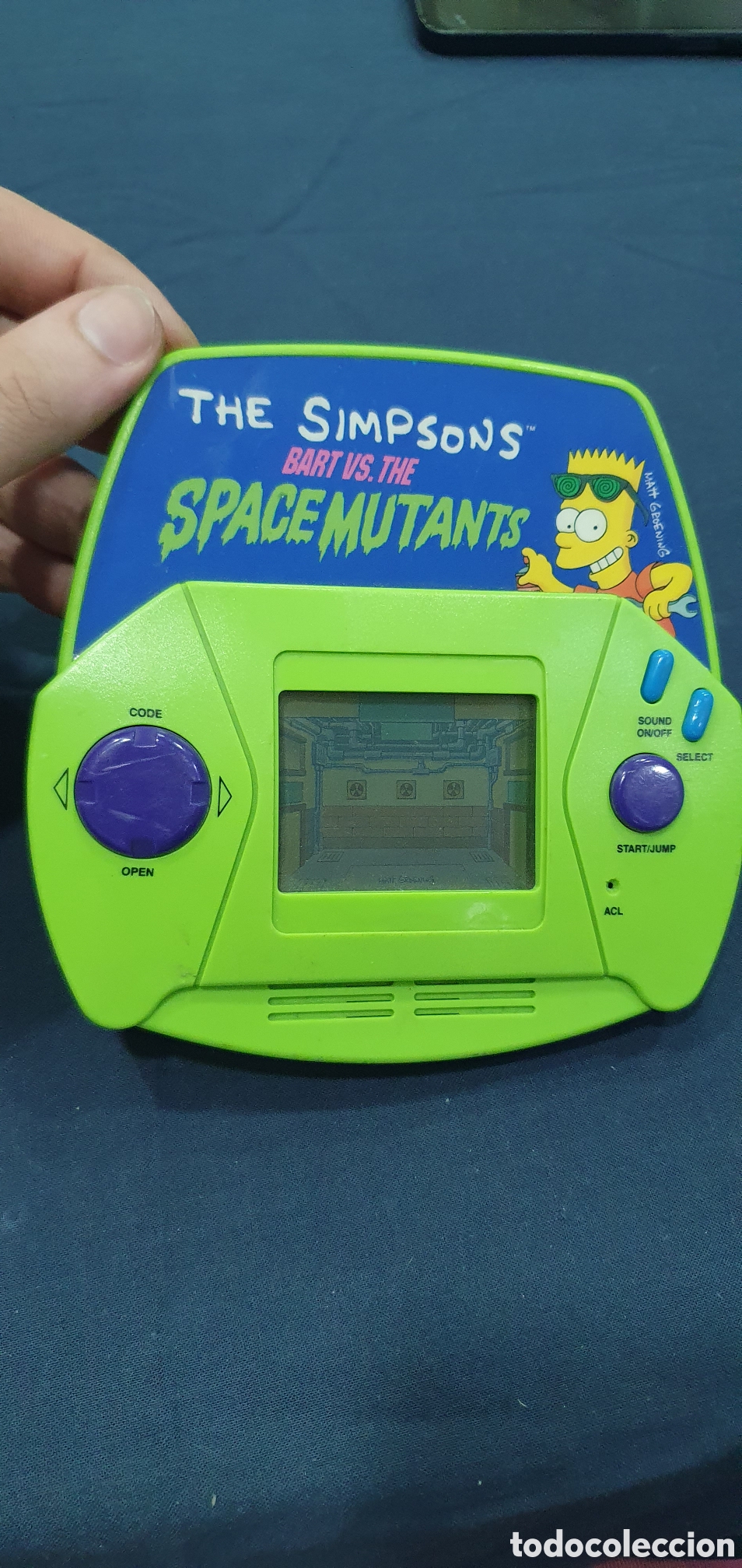 Videojuegos y consolas: Consola Bart Simpson vs Space Mutants. Aklaim. (L134)