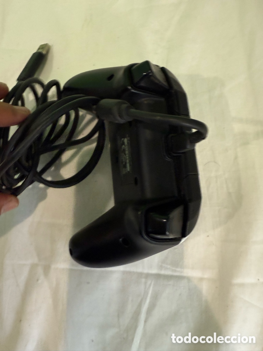 Videojuegos y consolas: Mando PDP Gaming para Xbox con Cable &ndash; Blanco y Negro - Foto 3