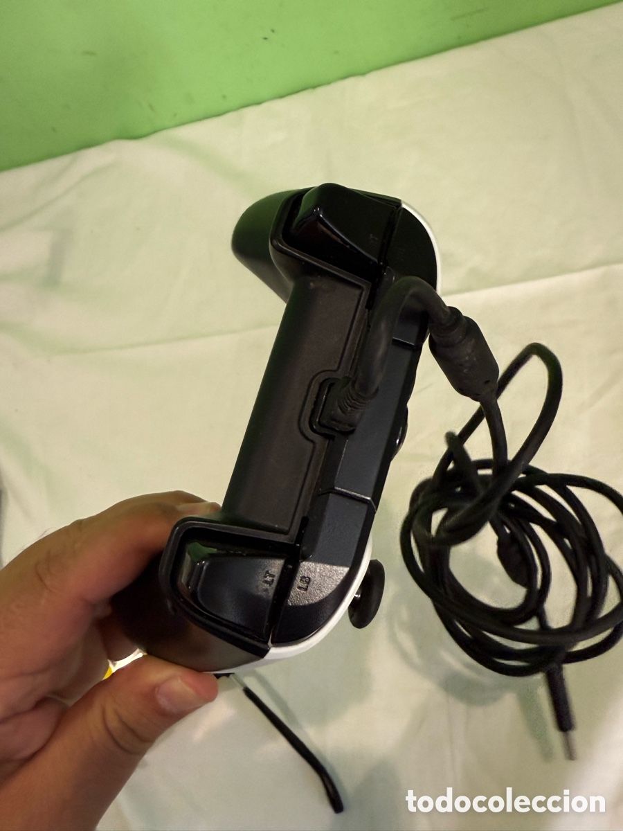 Videojuegos y consolas: Mando PDP Gaming para Xbox con Cable &ndash; Blanco y Negro - Foto 6