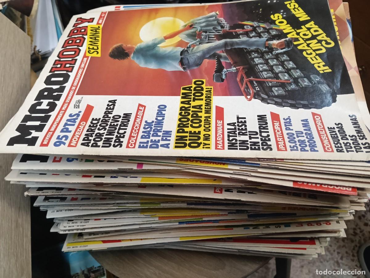Videojuegos y consolas: MICRO HOBBY DEL N 1 AL 151 - Foto 2