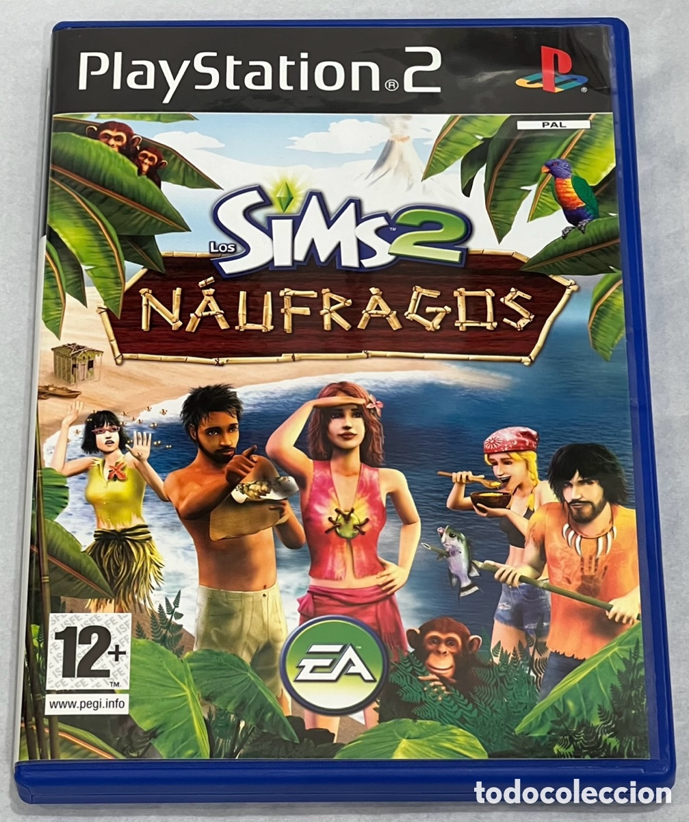 Videojuegos y consolas: Videojuego. PlayStation2. &ldquo;Los SIMS 2 n&aacute;ufragos&rdquo;. 2007.