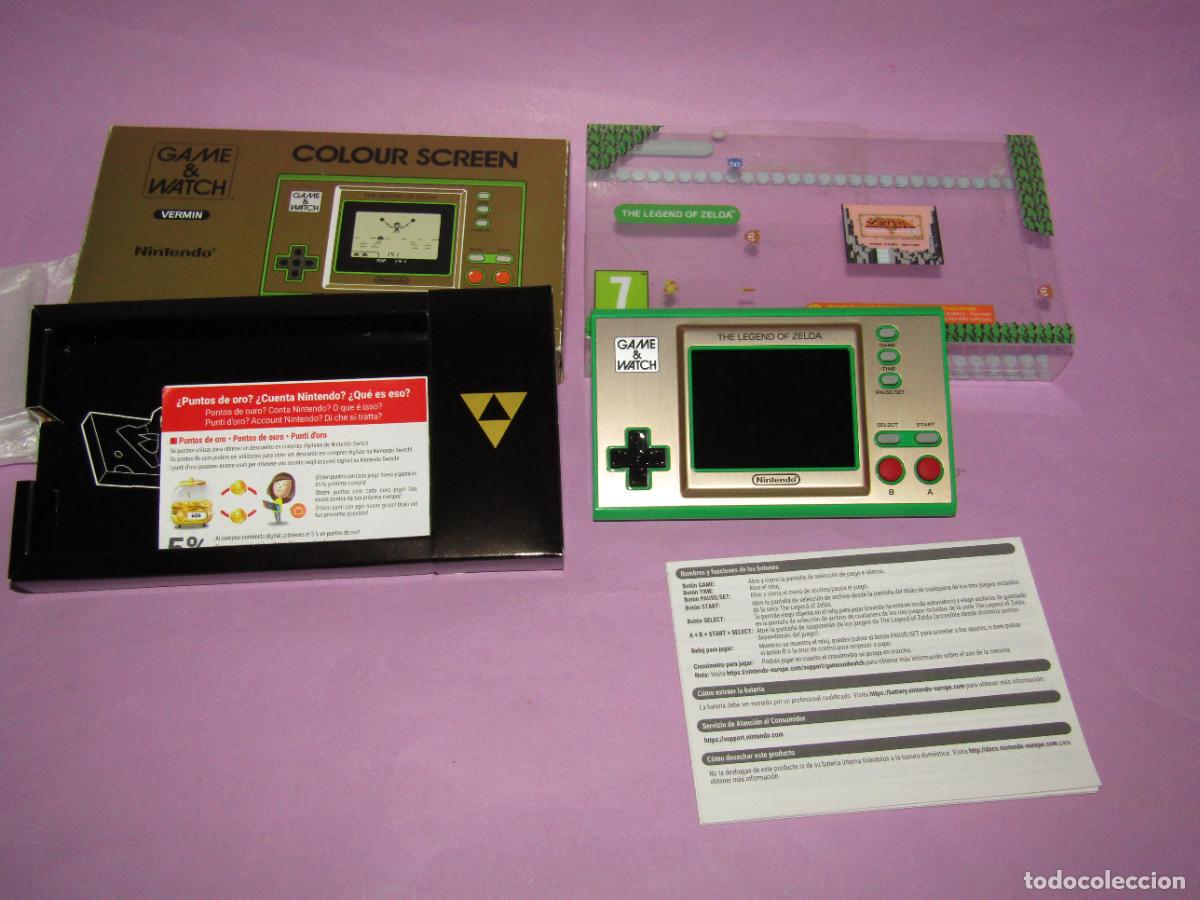 Videojuegos y consolas: Antigua GAME & WATCH - Colour Screen con THE LEGEND OF ZELDA de NINTENDO