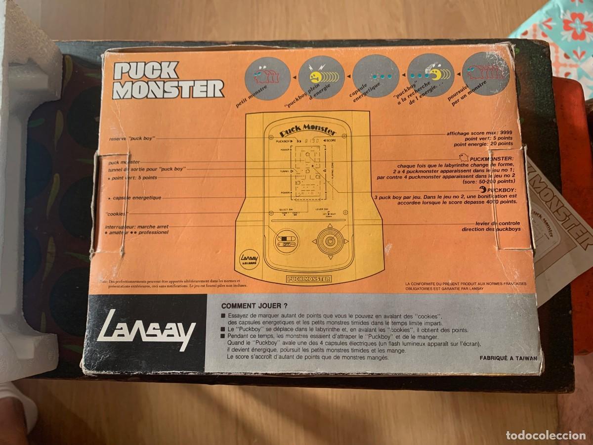 Videojuegos y consolas: Puck Monster de Lansay 1982 - Foto 5