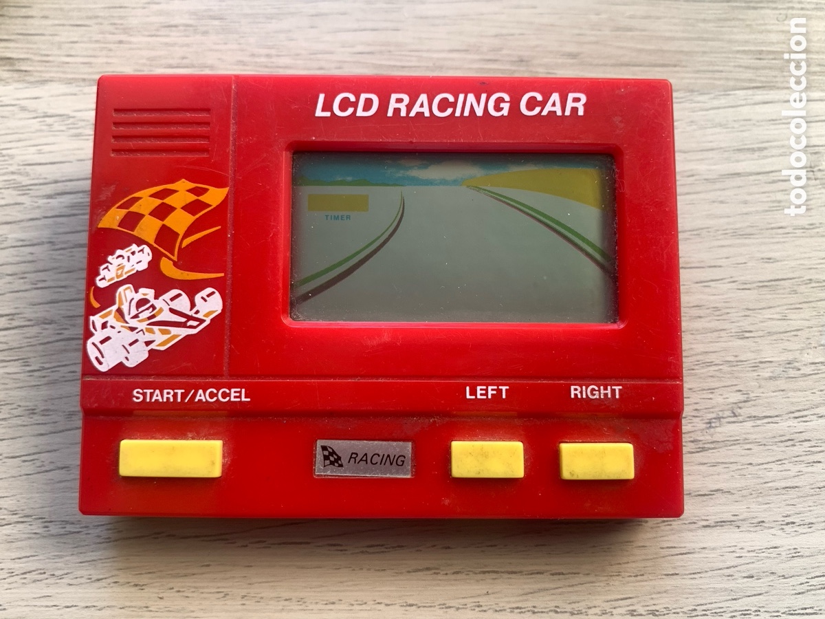 Videojuegos y consolas: MAQUINITA LCD RACING CAR MADE IN JAPAN ORIGINAL FUNCIONA