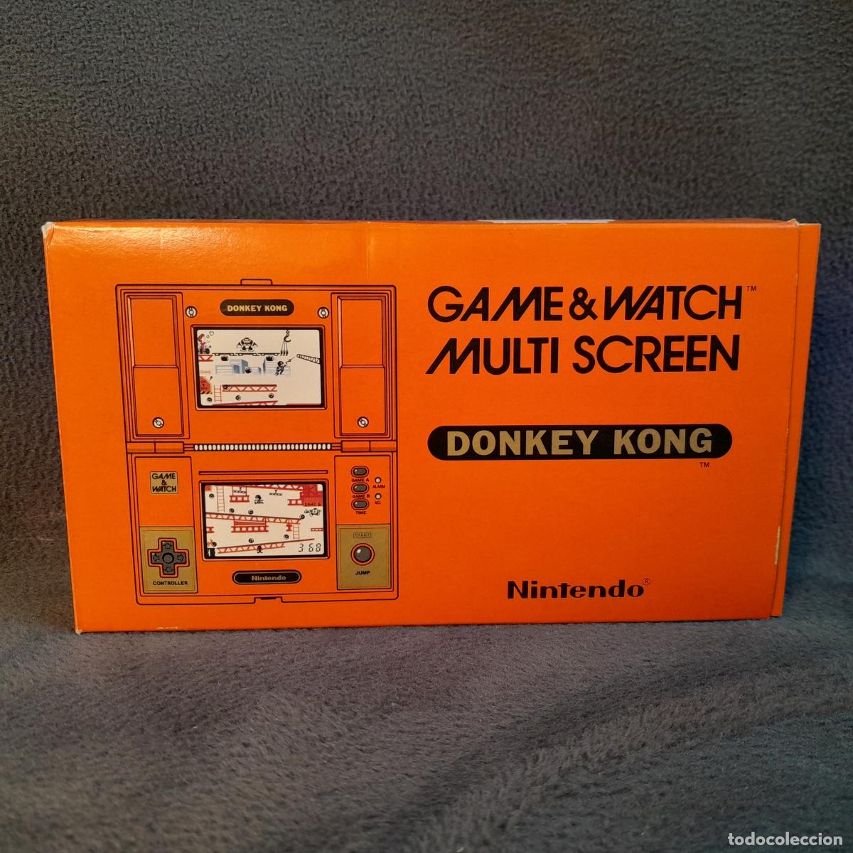 Videojuegos y consolas: VJ-14. NINTENDO GAME & WATCH DONKEY KONG MULTI SCREEN DK-52. 1982