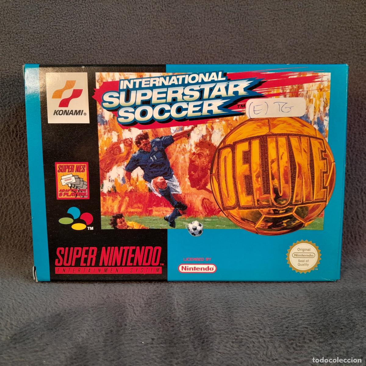 Videojuegos y consolas: VJ-19. INTERNATIONAL SUPERSTAR SOCCER DELUXE - SUPER NINTENDO. 1995