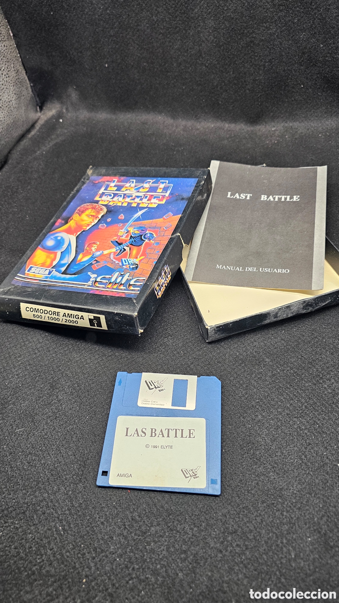 Videojuegos y consolas: Last Battle publicada por Elite en 1991 para sistemas como Commodore 64 o Amiga disquete
