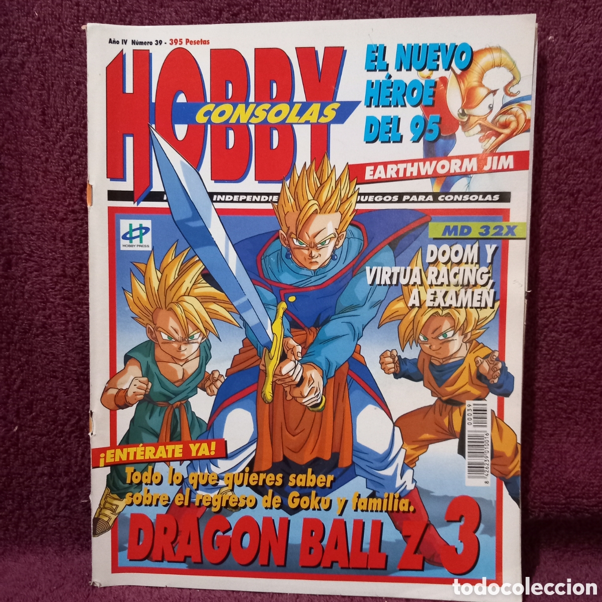 Videojuegos y consolas: REVISTA HOBBY CONSOLAS/DRAGON BALL Z-3(MUY POCAS SE&Ntilde;ALES)