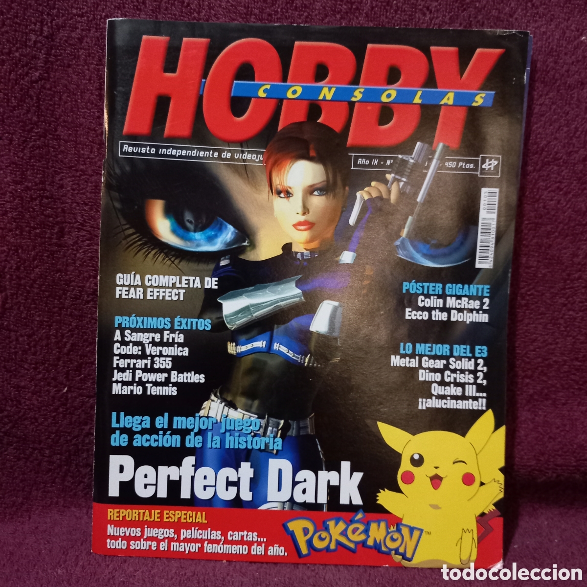 Videojuegos y consolas: REVISTA HOBBY CONSOLAS n&deg;105(REPORTAJE ESPECIAL POKEMON)MUY POCAS SE&Ntilde;ALES