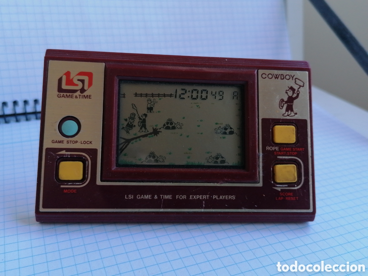 Videojuegos y consolas: MAQUINITA GAME & TIME COWBOY - TIPO GAME WATCH
