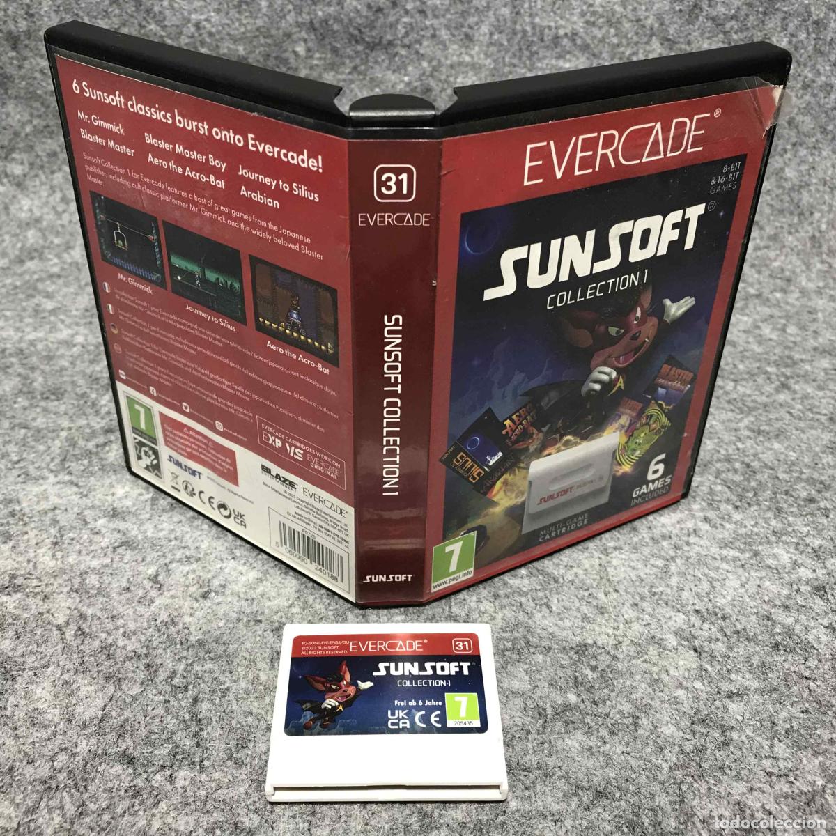 Videojuegos y consolas: SUNSOFT COLLECTION 1 EVERCADE 31