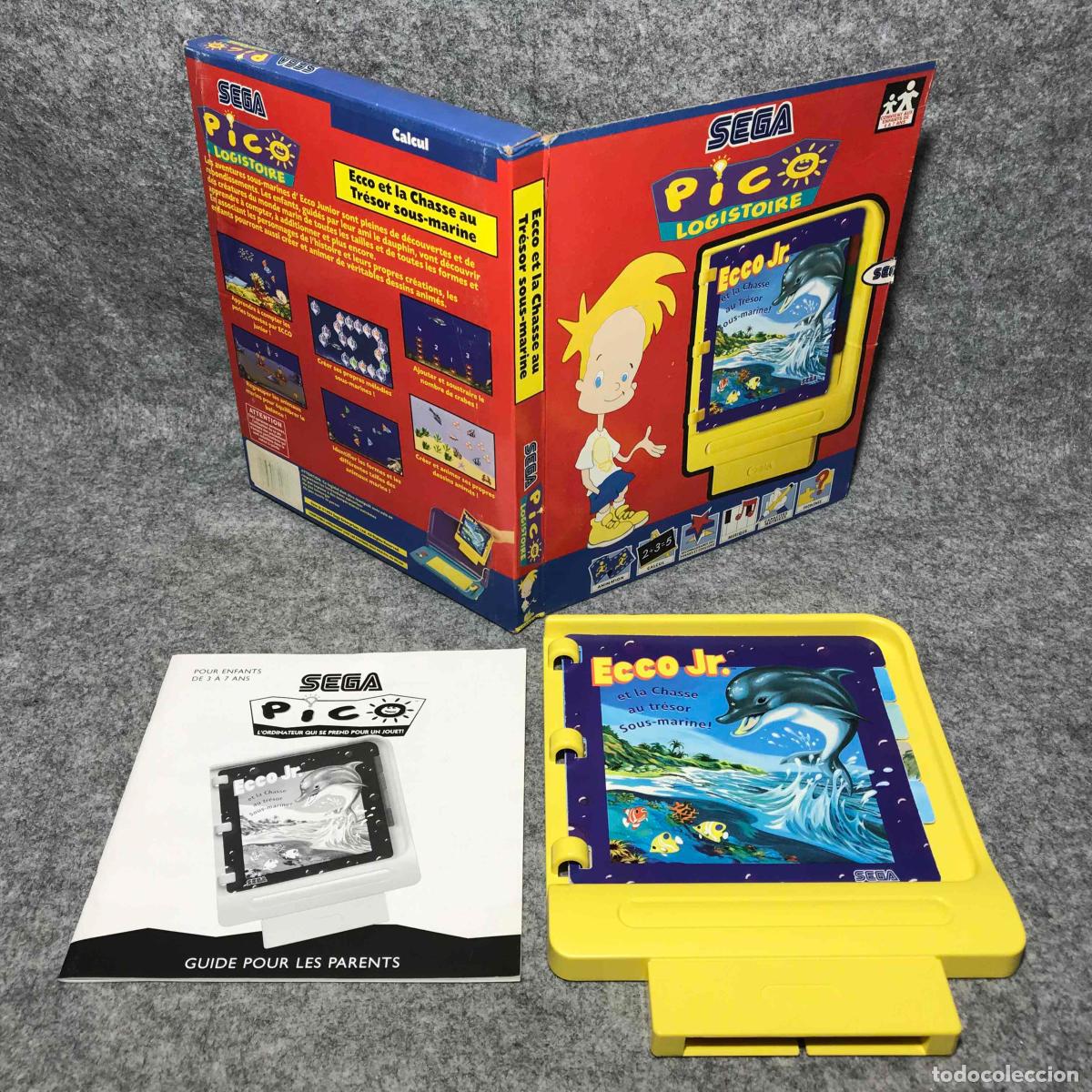Videojuegos y consolas: ECCO JR ET LA CHASSE AU TRESOR SOUS MARINE SEGA PICO