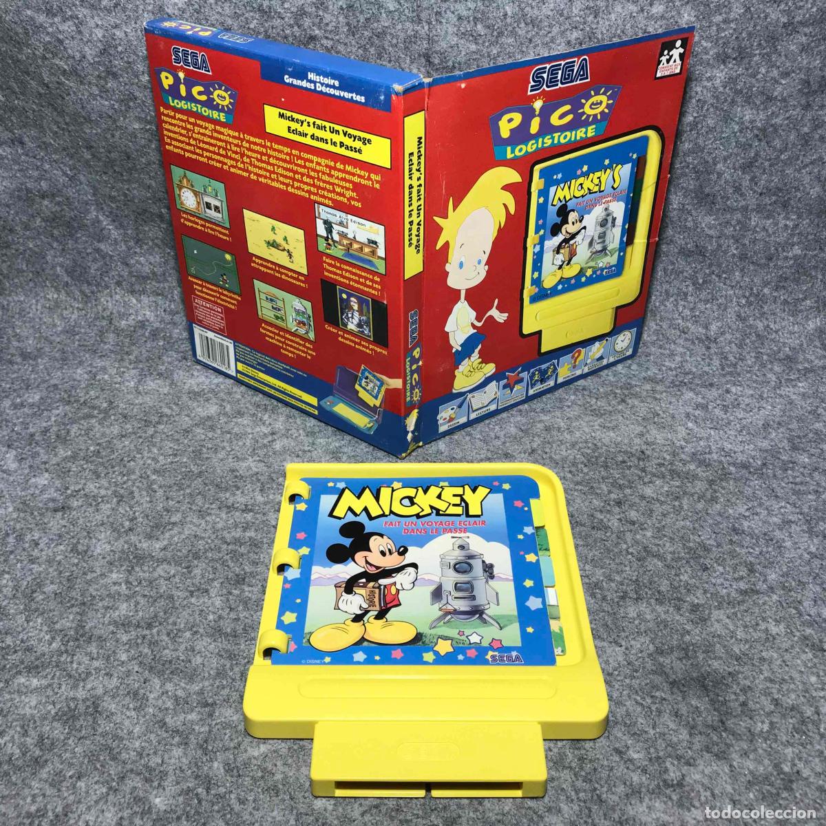 Videojuegos y consolas: MICKEY FAIT UN VOYAGE ECLAIR DANS LE PASSE SEGA PICO