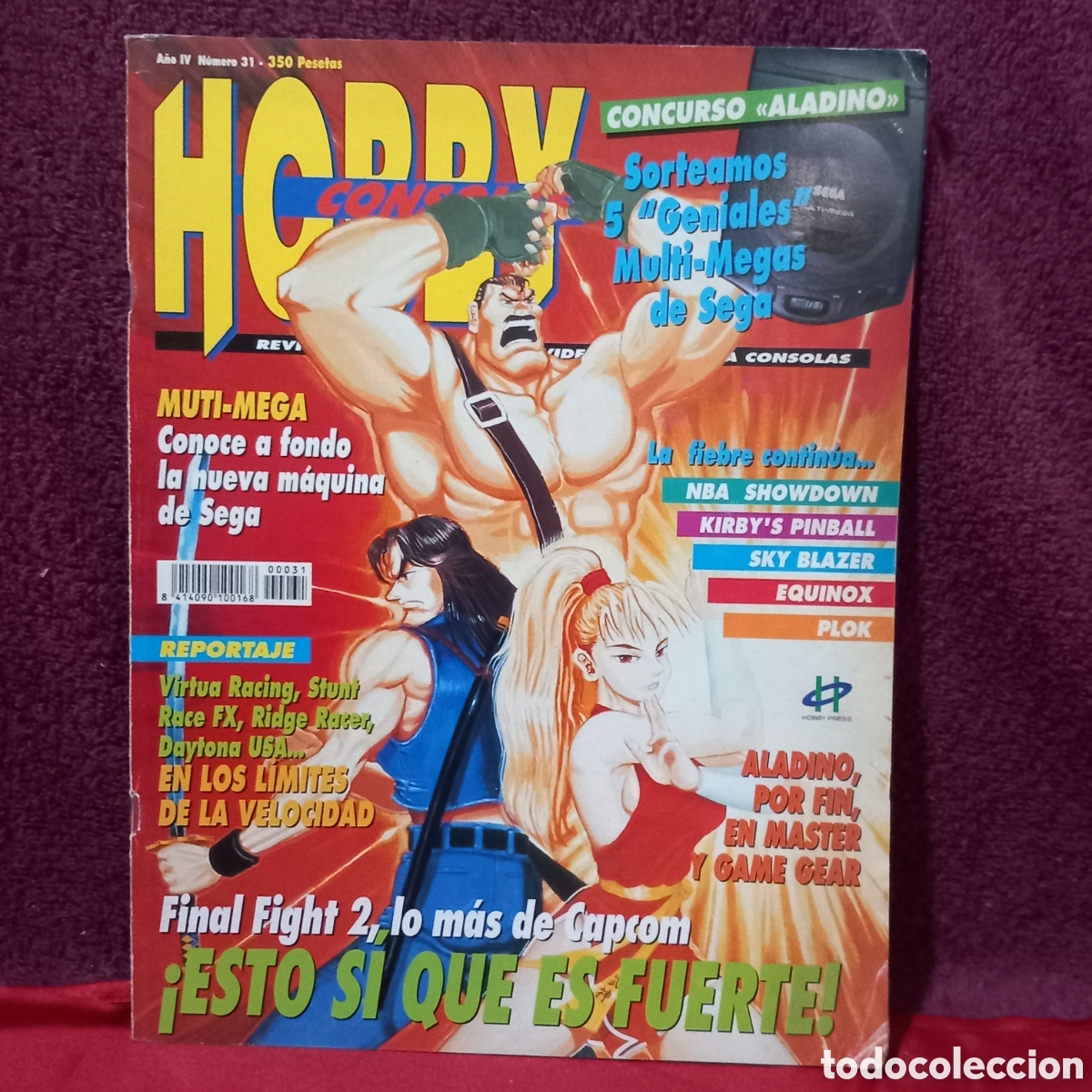 Videojuegos y consolas: HOBBY CONSOLAS N&deg;31/FINAL FIGHT 2 - Foto 1