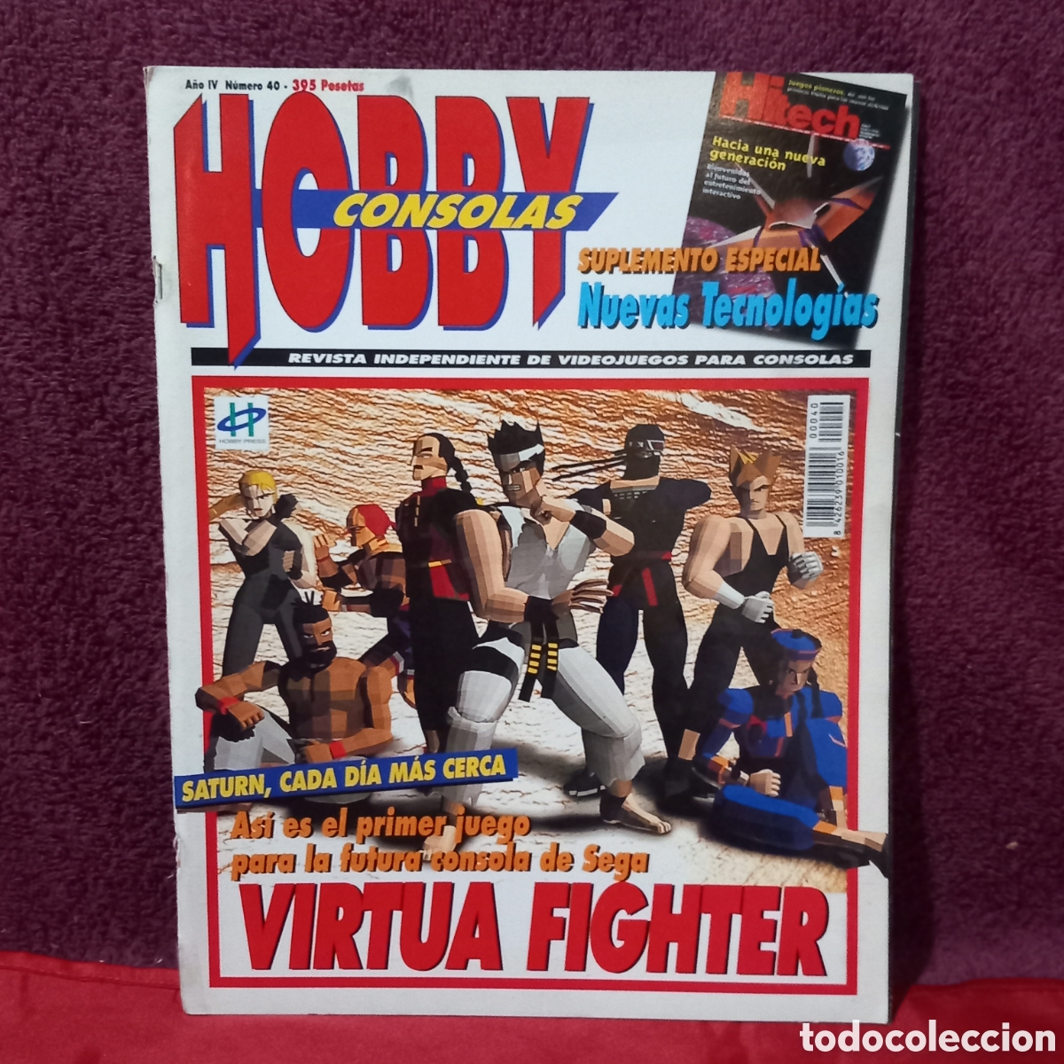 Videojuegos y consolas: HOBBY CONSOLAS N&deg;40 VIRTUA FIGHTER/STAR WARS/SEGA y mucho m&aacute;s!!(pocas se&ntilde;ales)